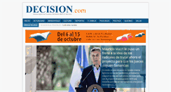 Desktop Screenshot of periodicodecision.com.ar